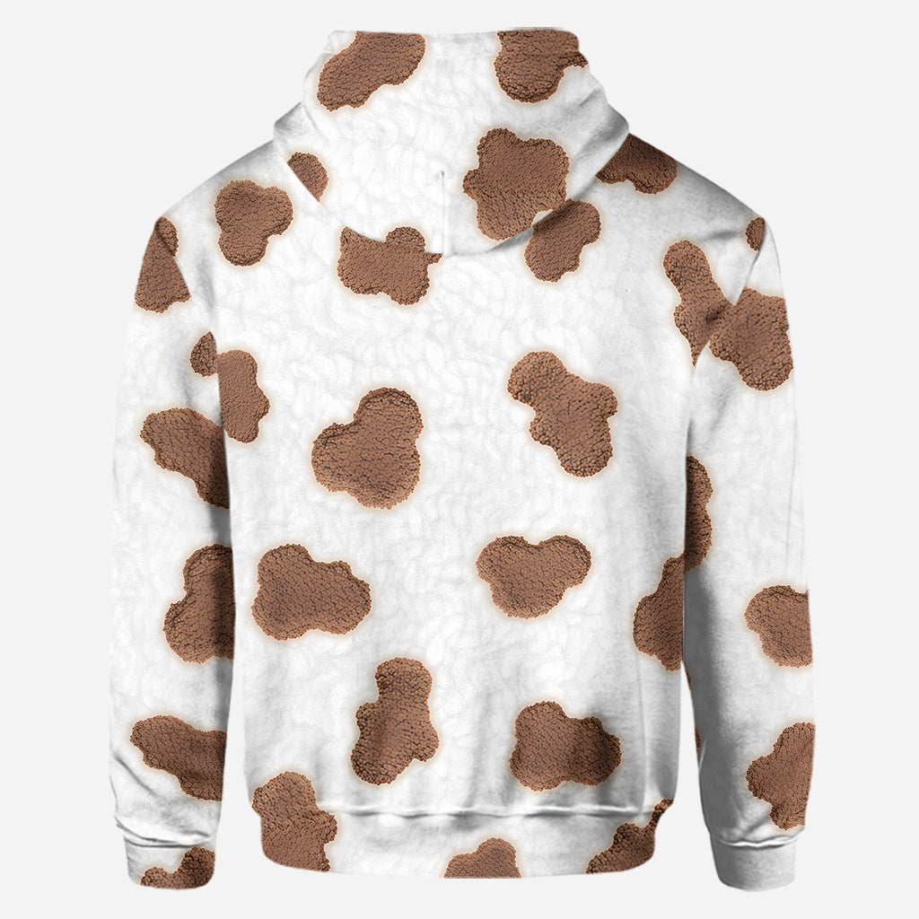 Adorable Highland Cows - Personalized Highland Cow Hoodie and Leggings
