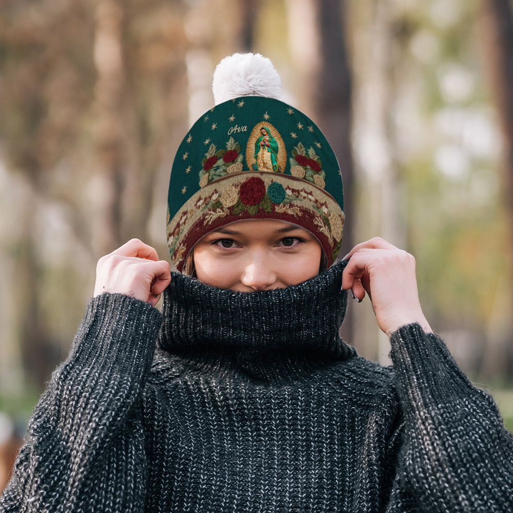 Our Lady Of Guadalupe - Personalized Christian Beanie Hat