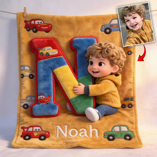 I Love You Baby - Personalized Kid Blanket