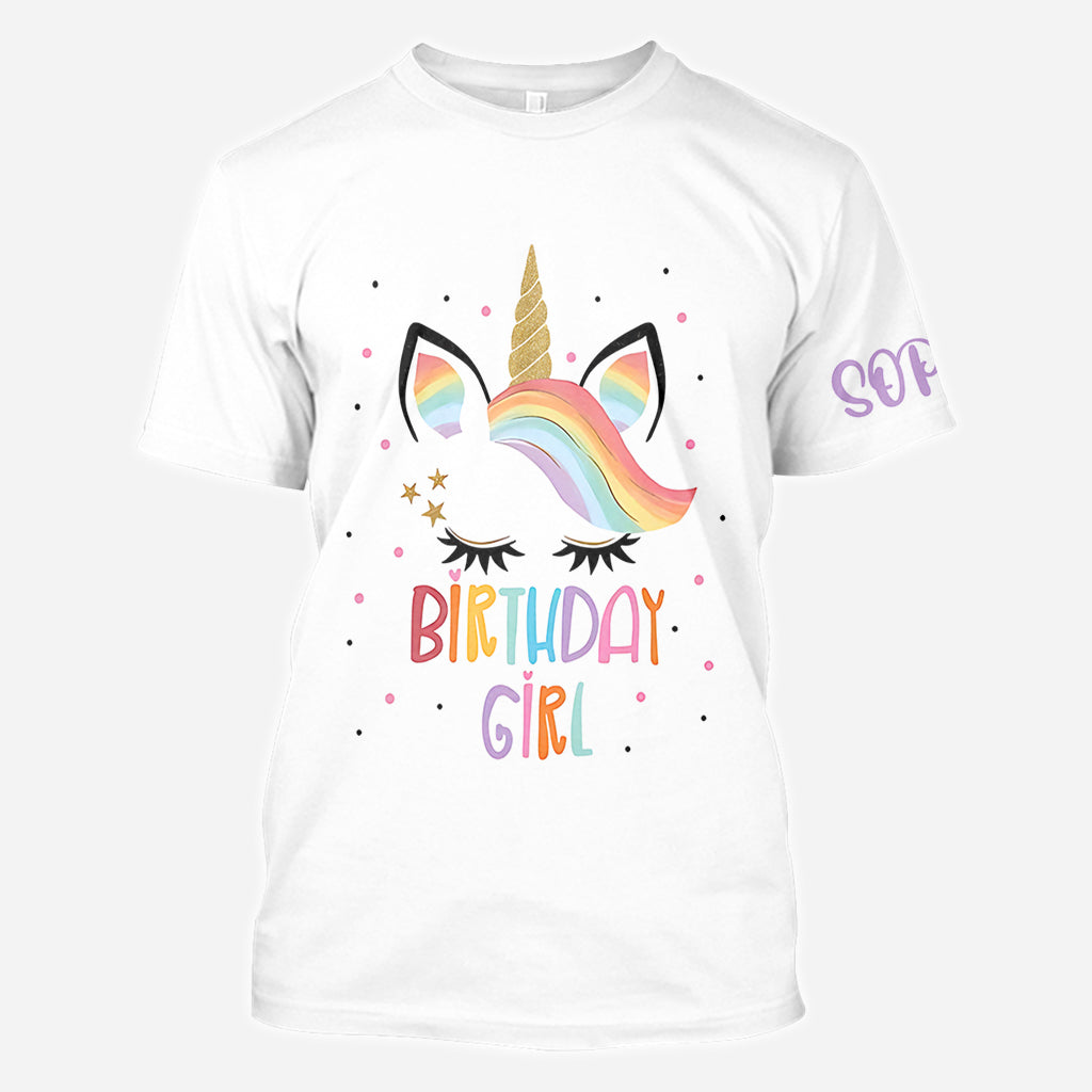 Happy Birthday - Personalized Birthday All Over Shirt