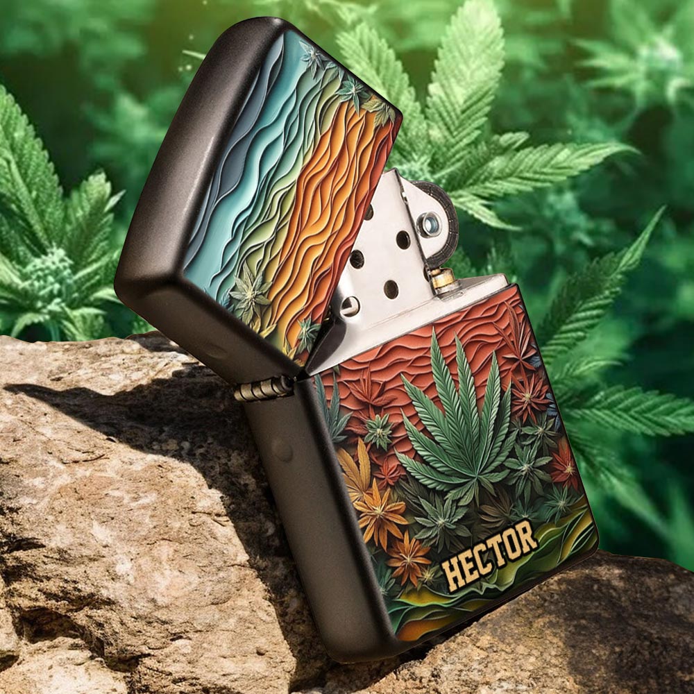 Inhaliere das gute Zeug – personalisiertes Weed-Feuerzeug