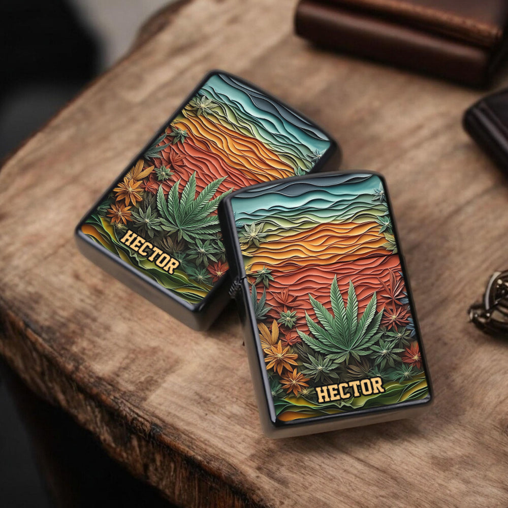 Inhaliere das gute Zeug – personalisiertes Weed-Feuerzeug