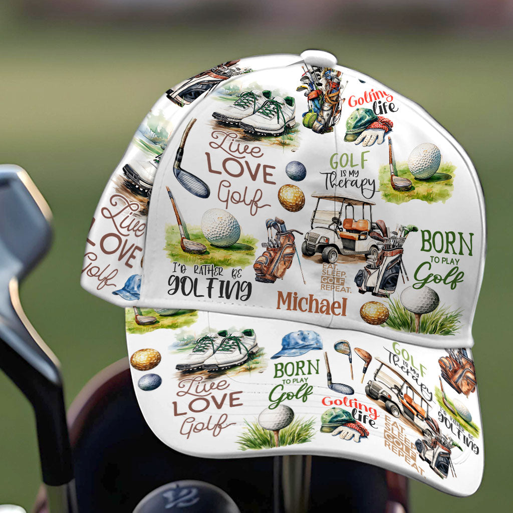 Live Love Golf - Personalized Golf Classic Cap