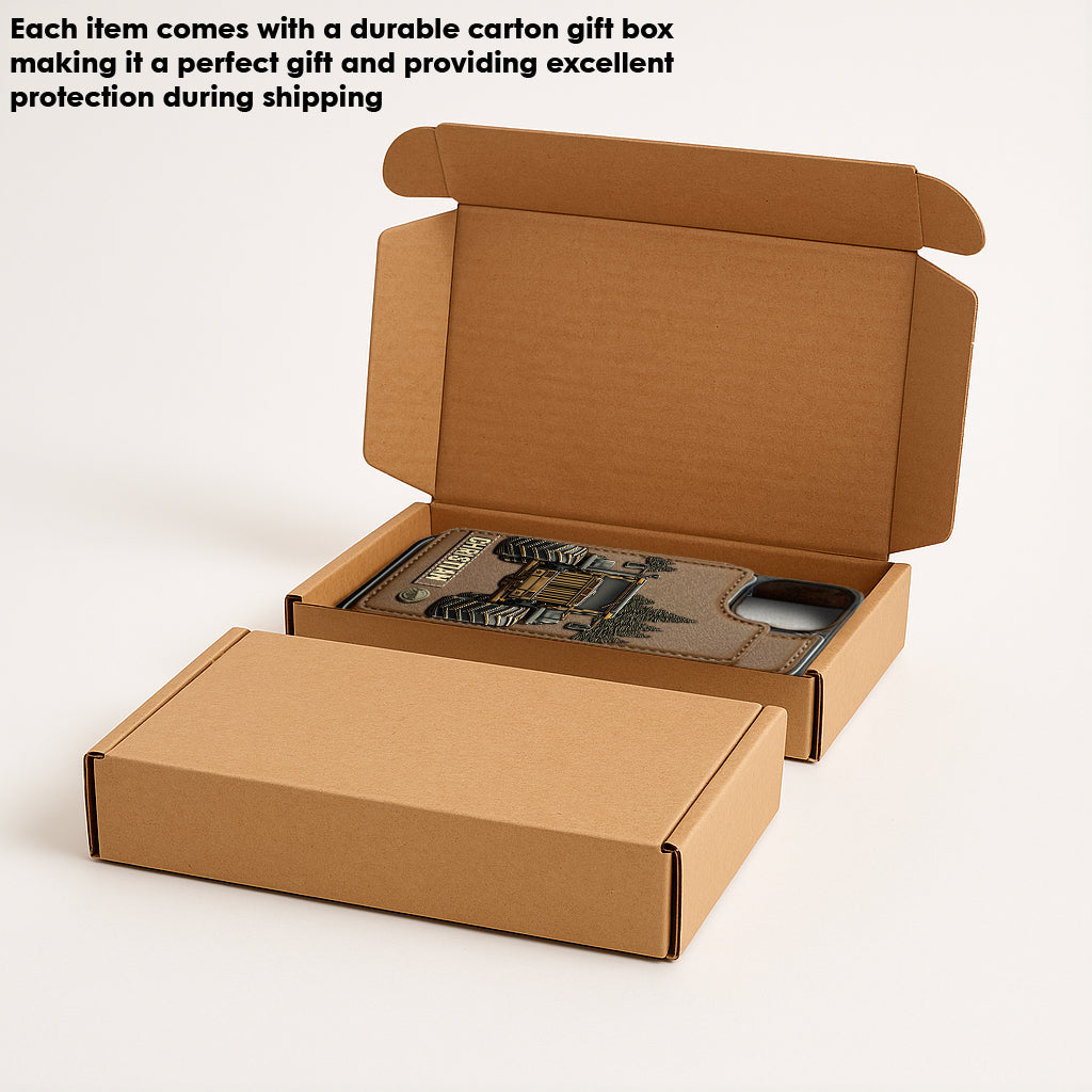 Tractor Ride - Personalized Tractor Wallet Phone Case