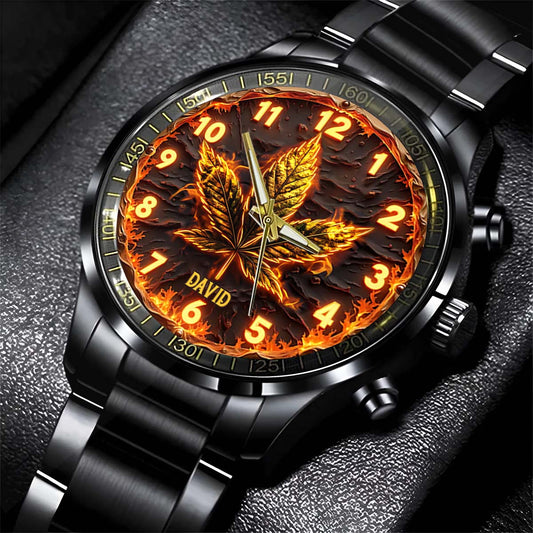 Fire Weed - Personalized Weed Hand Watch