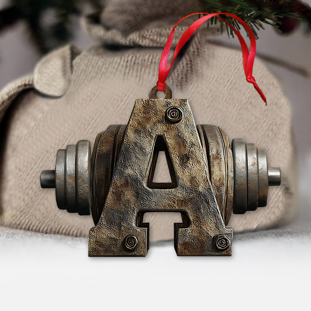 No Pain No Gain - Personalized Fitness Ornament