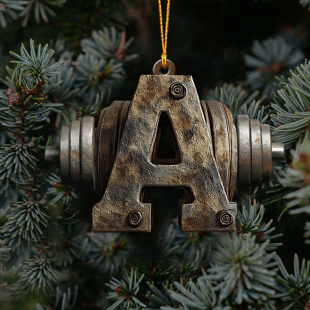 No Pain No Gain - Personalized Fitness Ornament