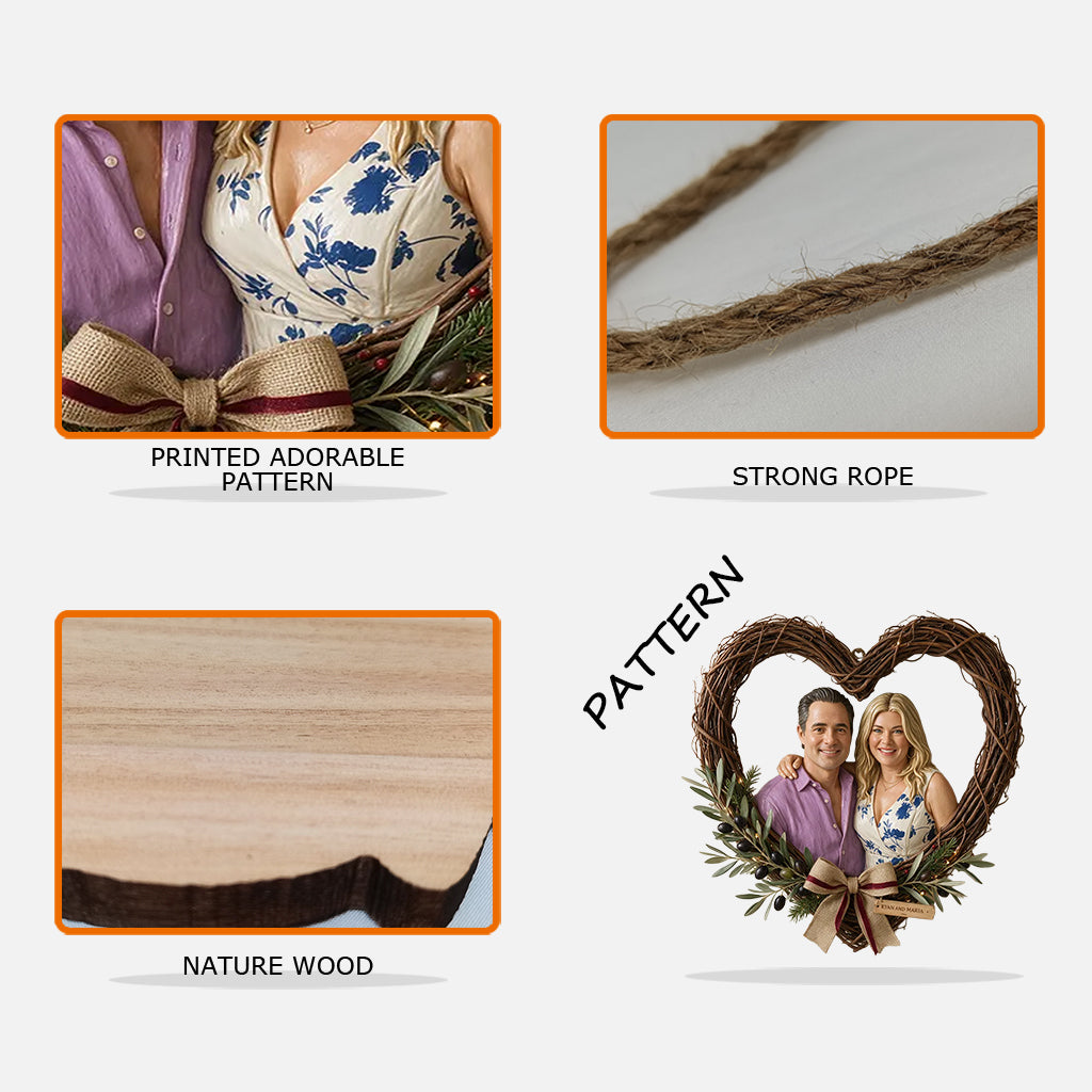 I'm Yours No Returns Or Refunds - Personalized Couple Custom Shaped Wood Sign
