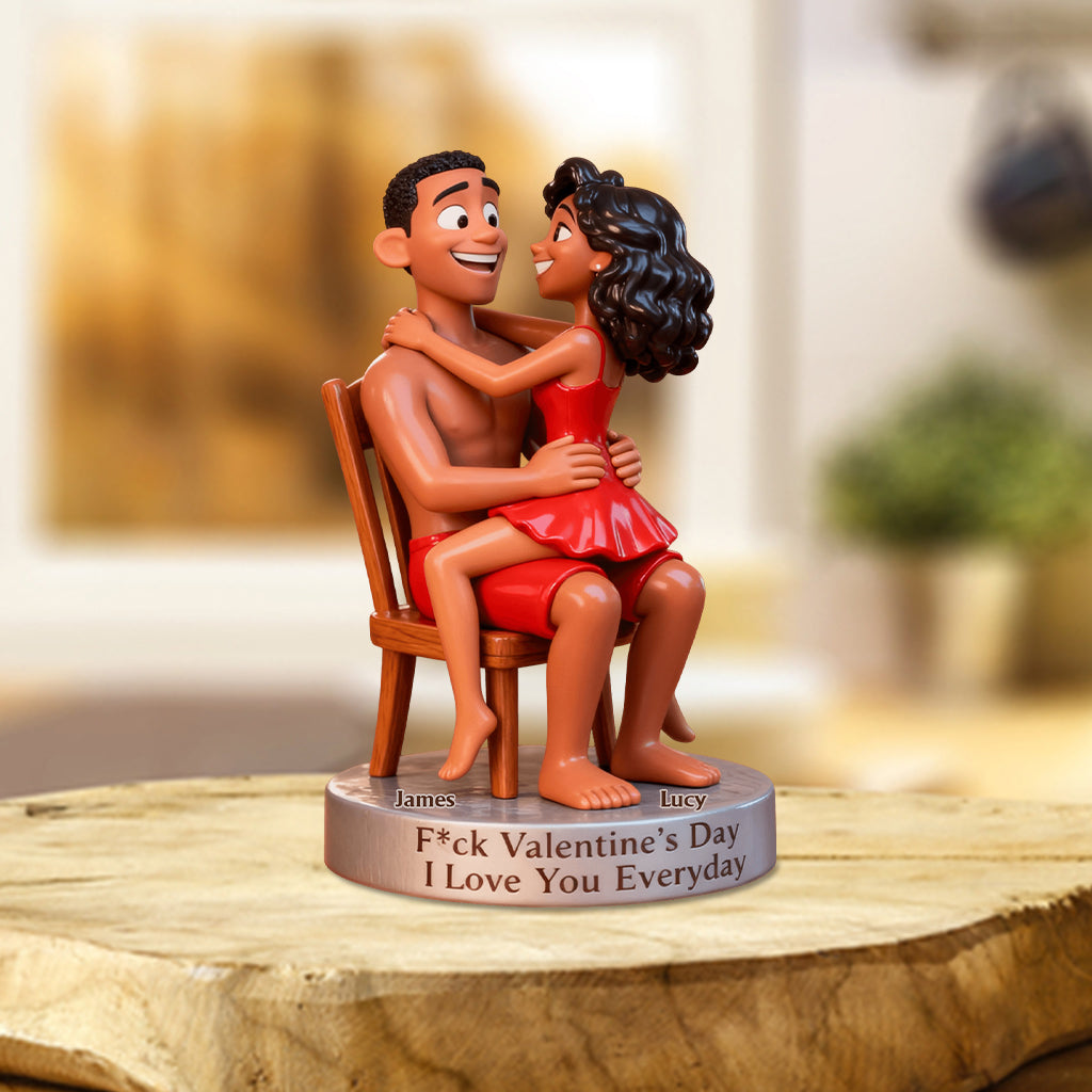 Any Photo Funny Gift For Couple - Personalized Couple Custom Shaped Acrylic Plaque