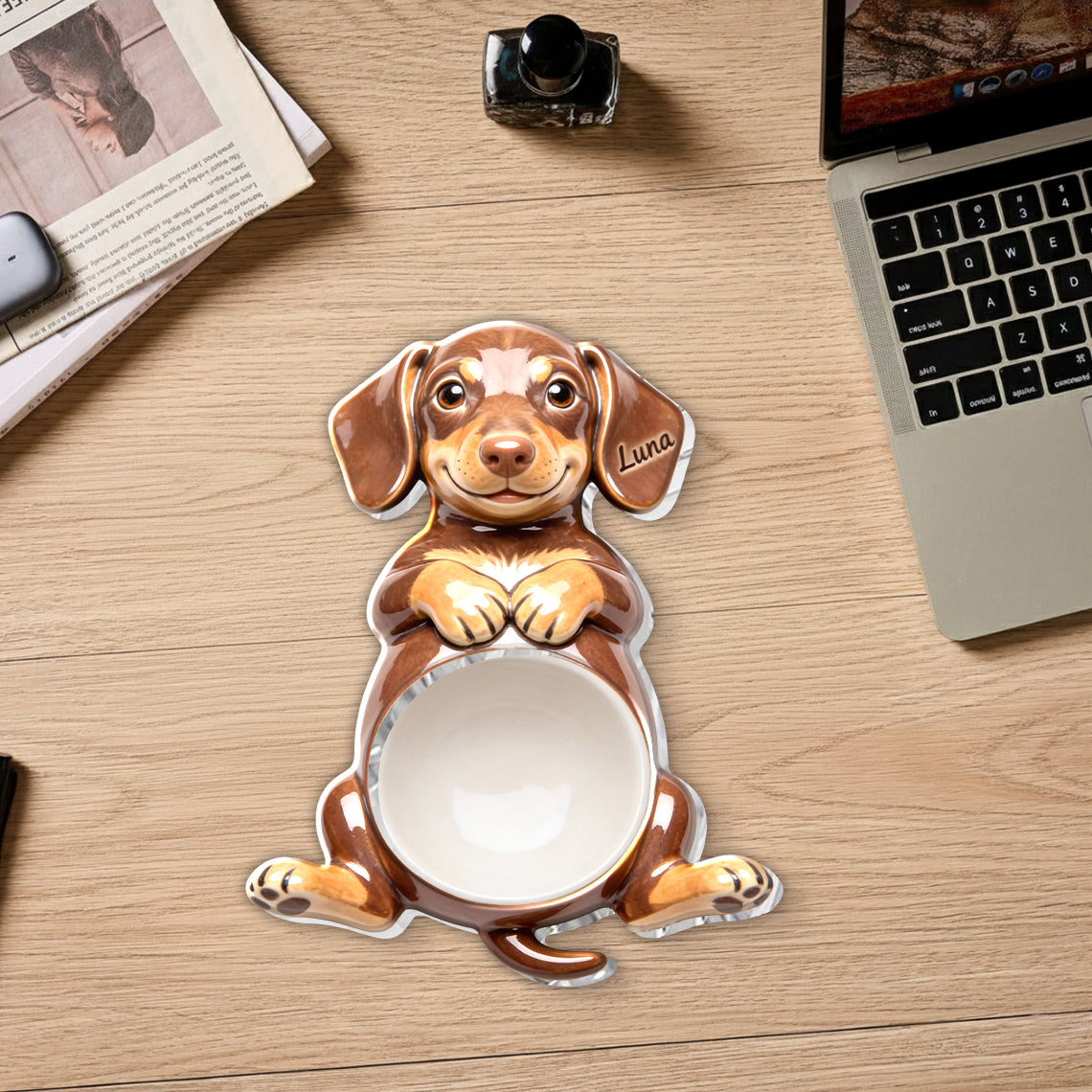 Custom From Any Photo - Personalized Dog Catch-All Tray