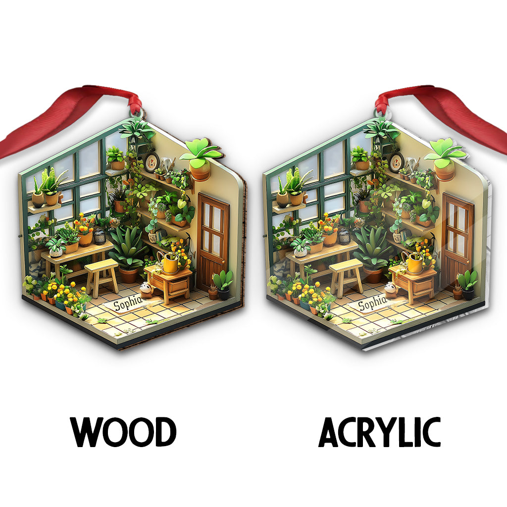 Joli jardin - Ornement de jardin personnalisé