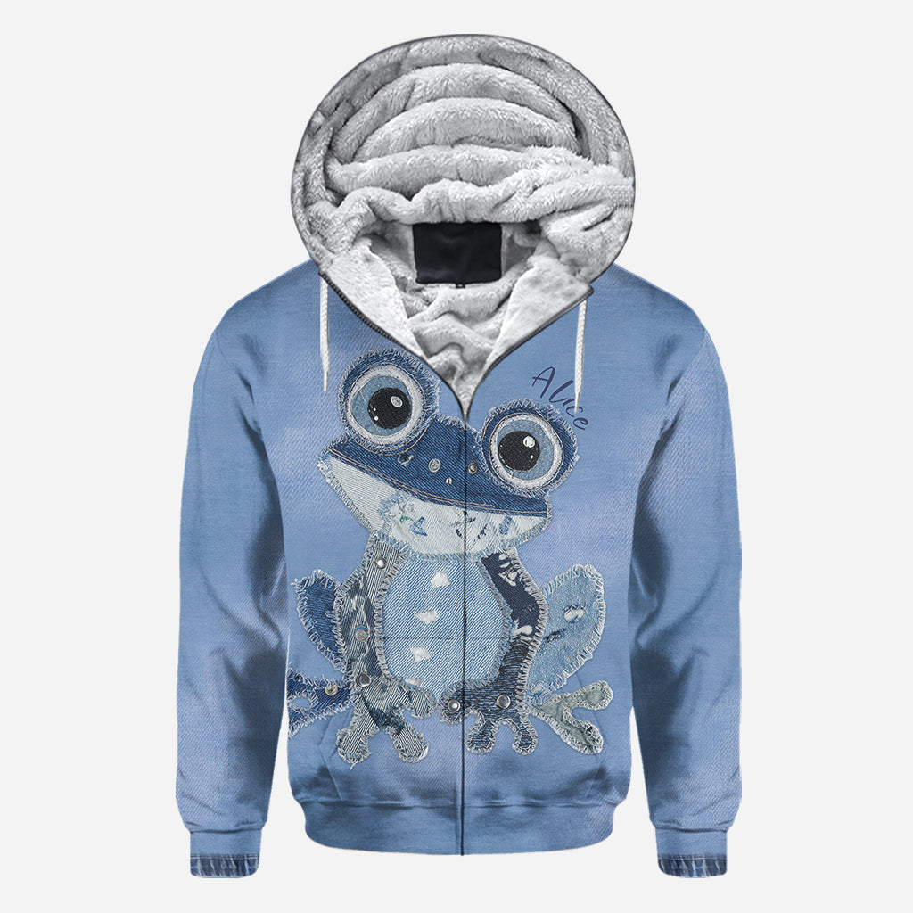 T-shirt personnalisé grenouille mignonne