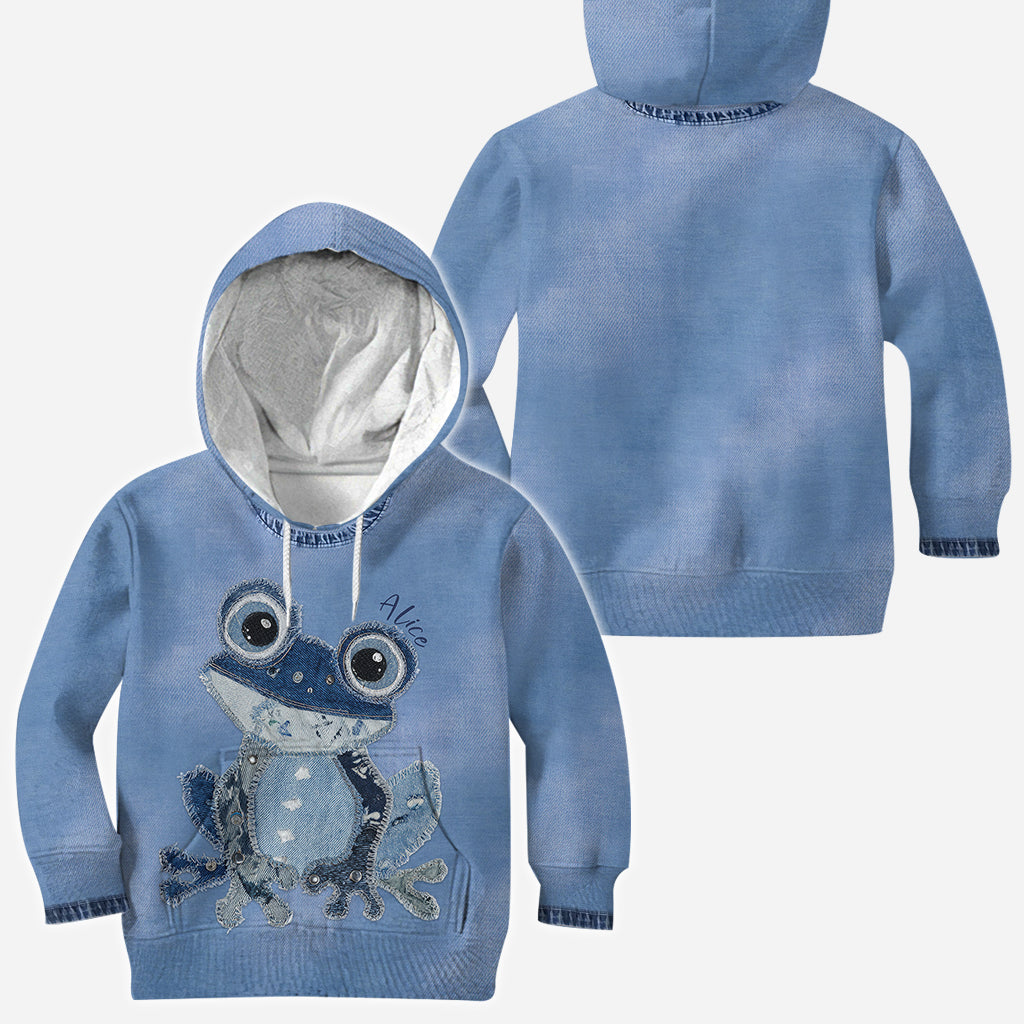 T-shirt personnalisé grenouille mignonne