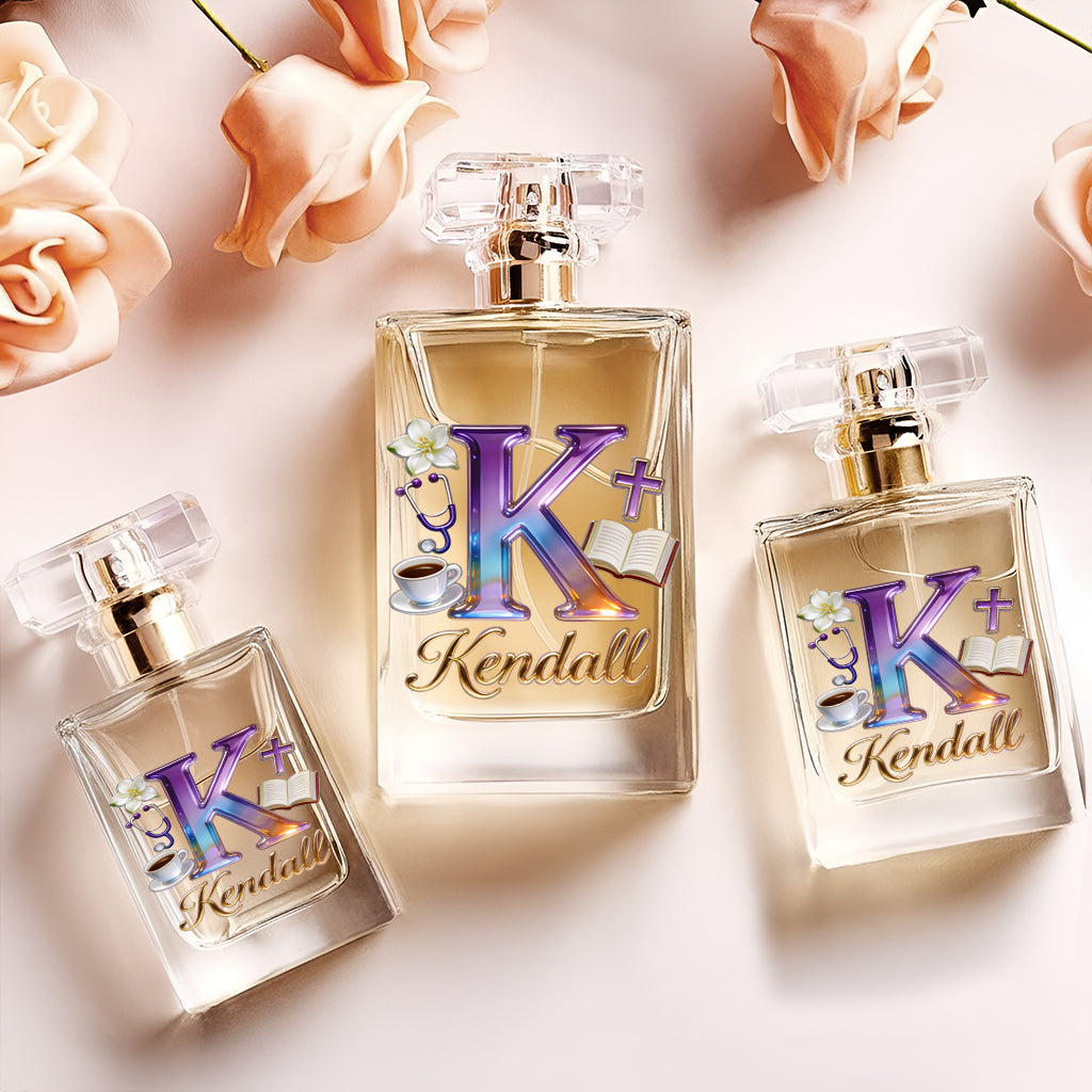 Ästhetik der Anfangsbuchstaben – Personalisierter, nachfüllbarer Parfümflakon für Selbstliebe