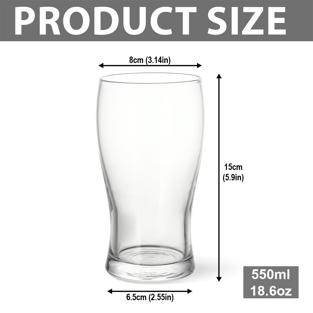 Happy Birthday - Personalized Birthday Beer Pint