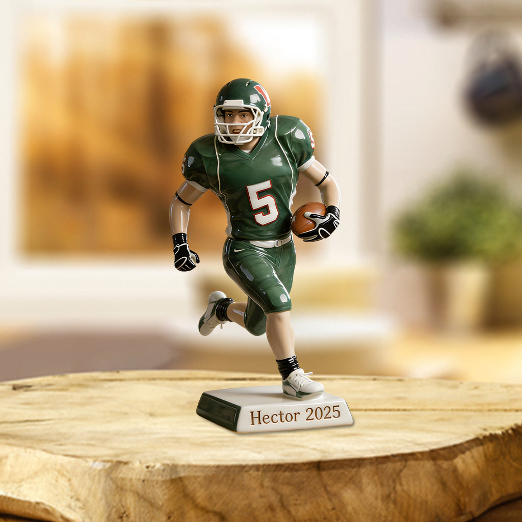 Custom From Any Photo - Personalized Football Custom Shaped Acrylic Plaque