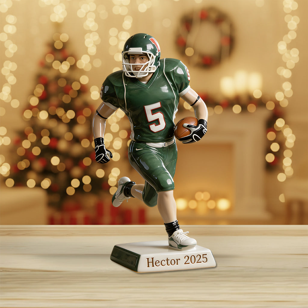 Custom From Any Photo - Personalized Football Custom Shaped Acrylic Plaque