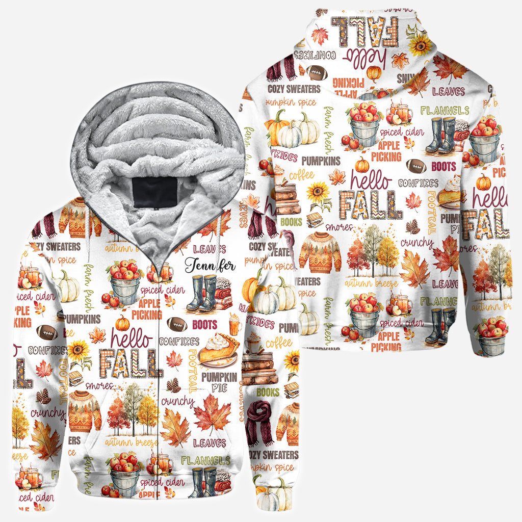 Hallo Herbst – Personalisiertes Herbst-Shirt