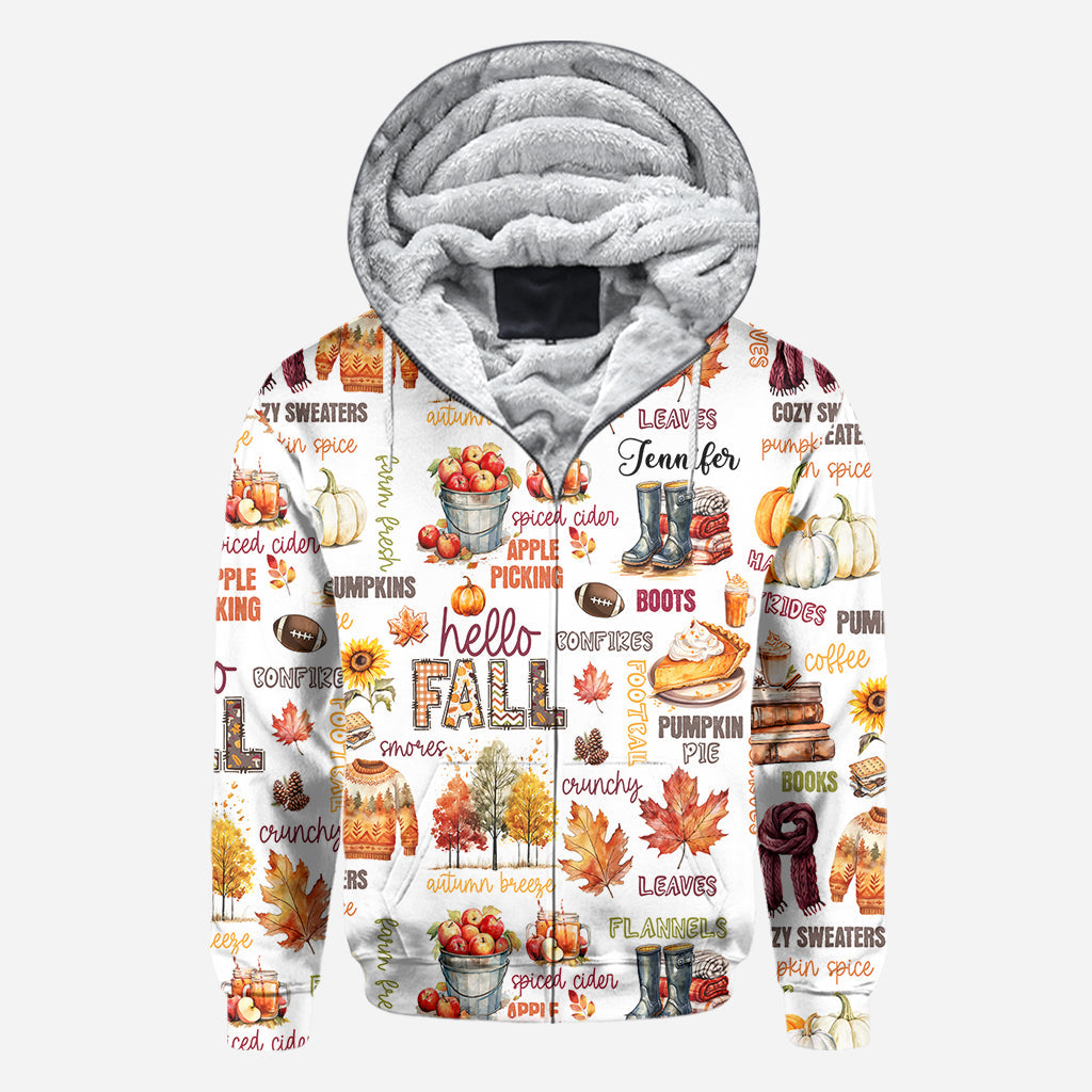 Hallo Herbst – Personalisiertes Herbst-Shirt