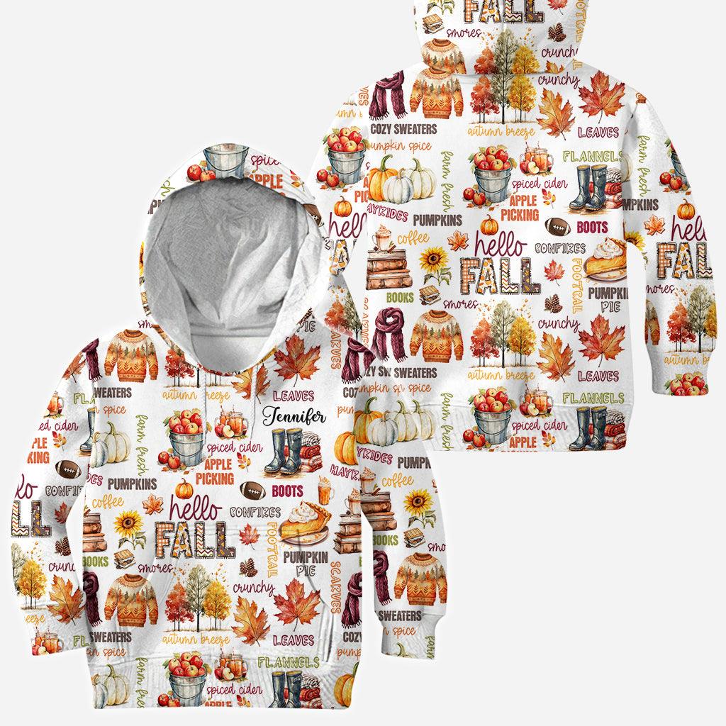 Hallo Herbst – Personalisiertes Herbst-Shirt