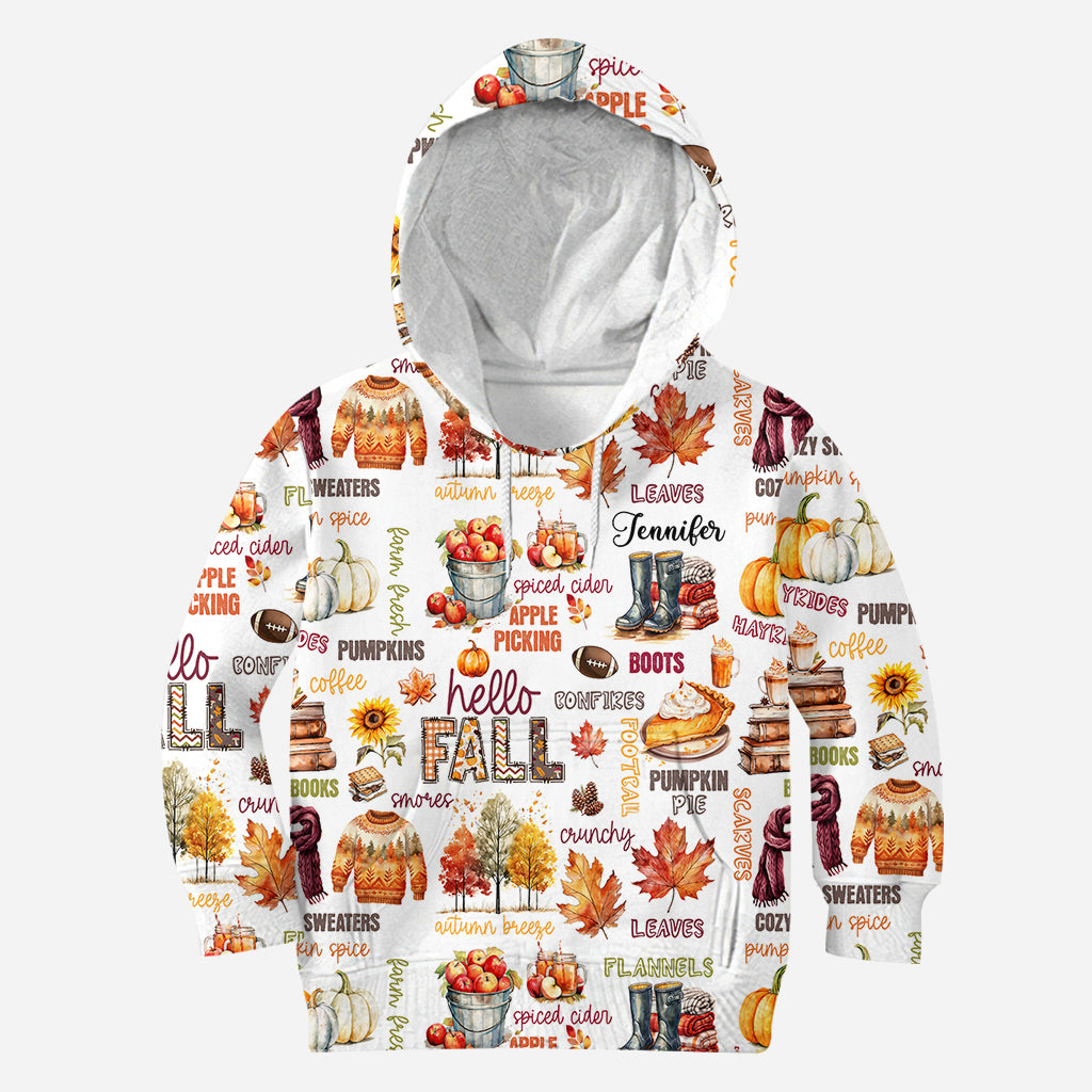 Hallo Herbst – Personalisiertes Herbst-Shirt