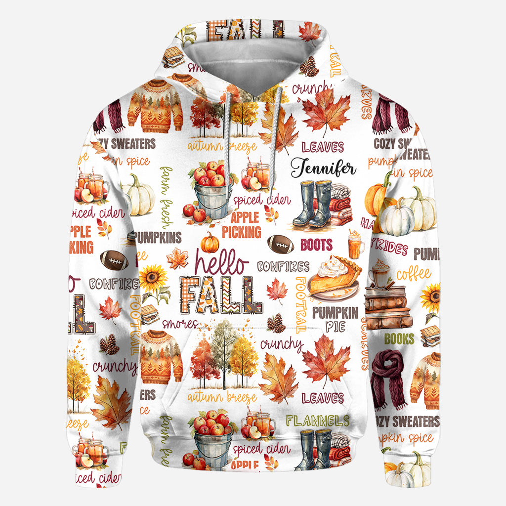 Hallo Herbst – Personalisiertes Herbst-Shirt