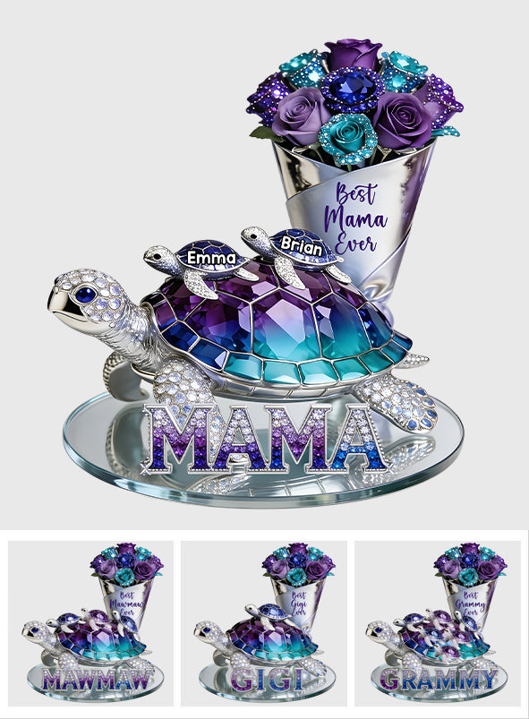 Cadeau Parfait Pour Maman, Grand-Mère - Plaque Acrylique Personnalisée