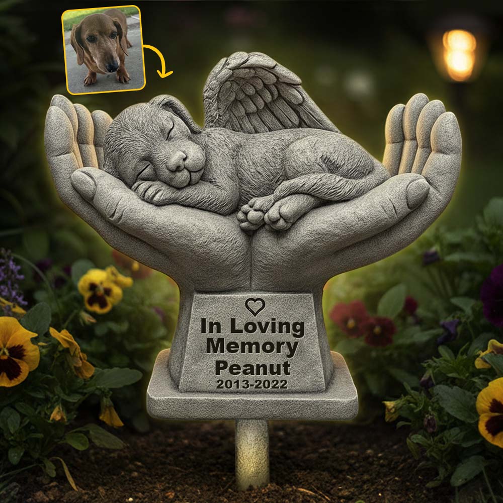 Pet Memorial - Personalized Dog Acrylic Garden Sign/ Acrylic Plaque Sign