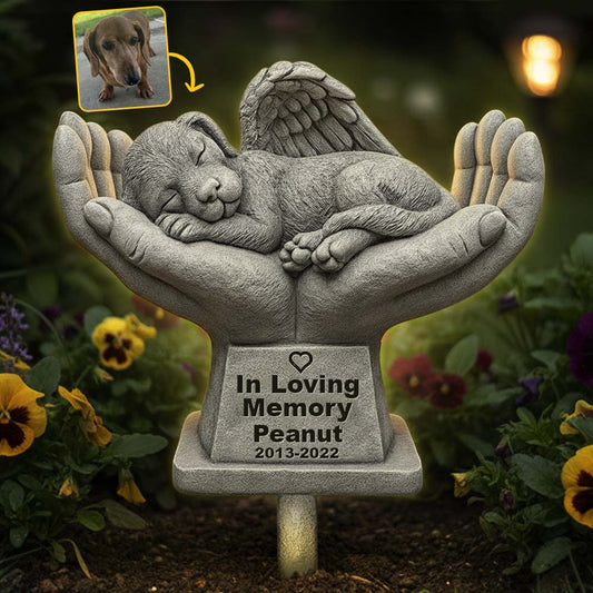 Pet Memorial - Personalized Dog Acrylic Garden Sign/ Acrylic Plaque Sign