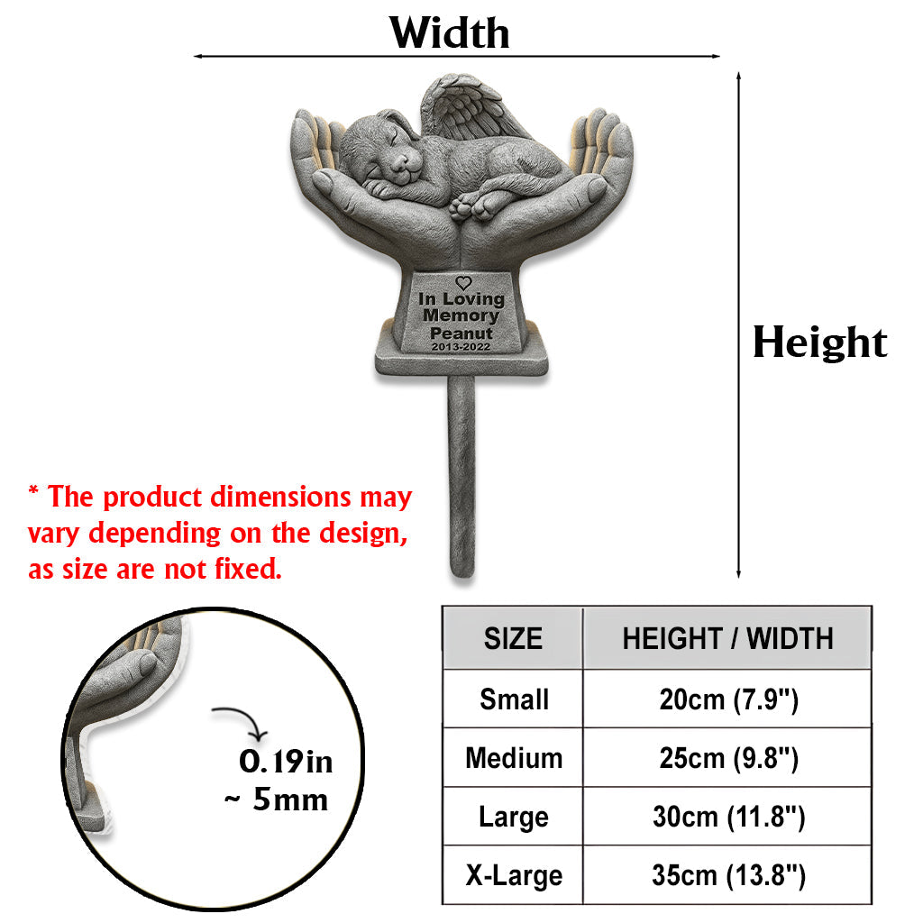 Pet Memorial - Personalized Dog Acrylic Garden Sign/ Acrylic Plaque Sign