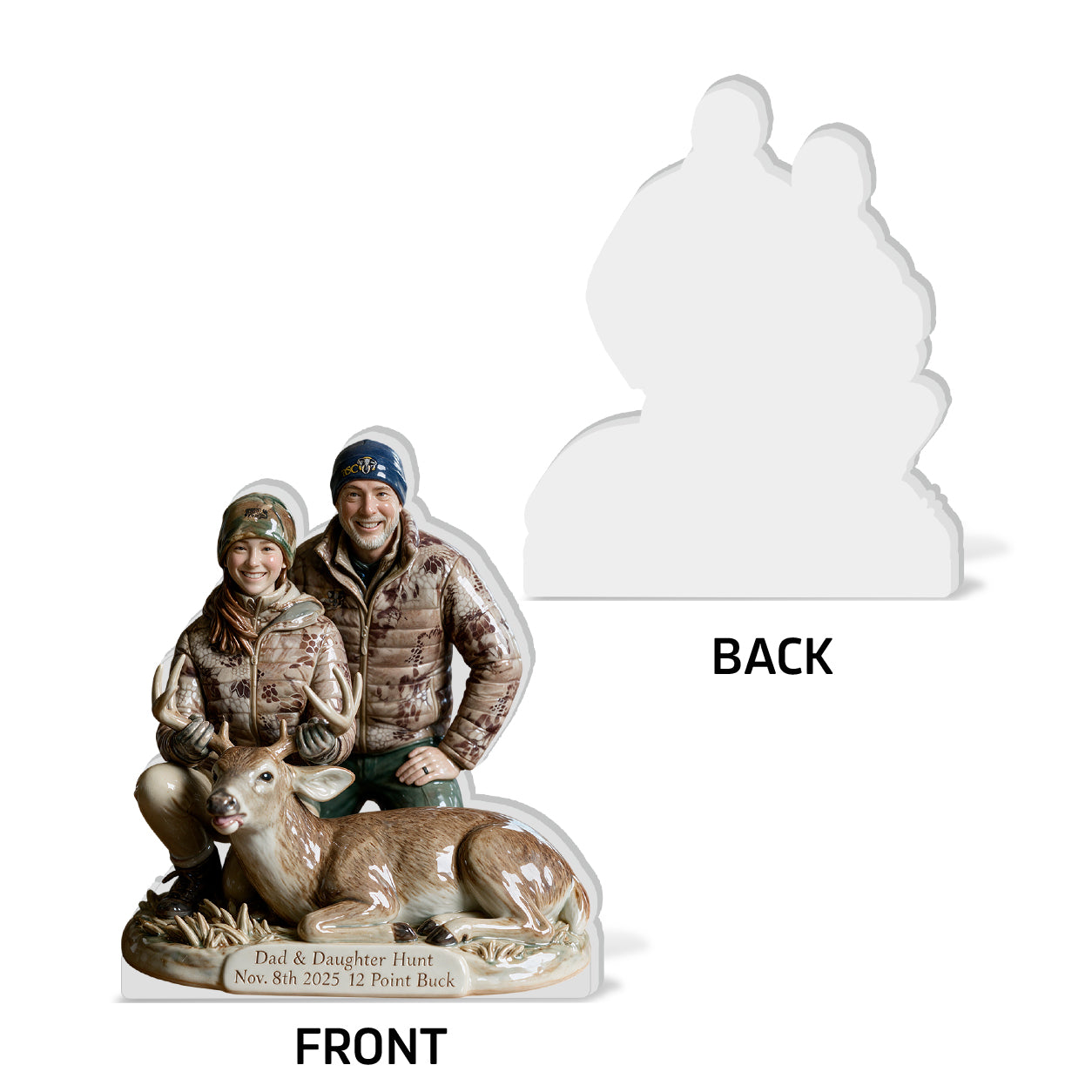 Hunting Trophy - Personalized Hunting 3D Plaque