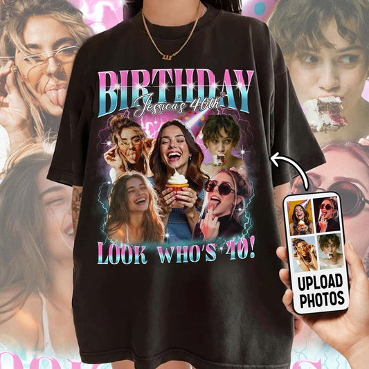 Alles Gute zum Geburtstag - Personalisiertes Geburtstags-T-Shirt und Hoodie