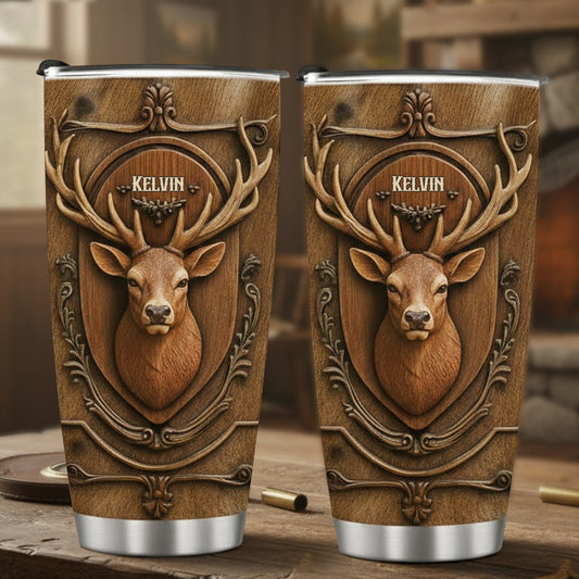 Deer Hunting - Personalized Hunting Tumbler