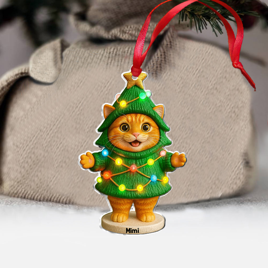 Pet Christmas - Personalized Dog Ornament