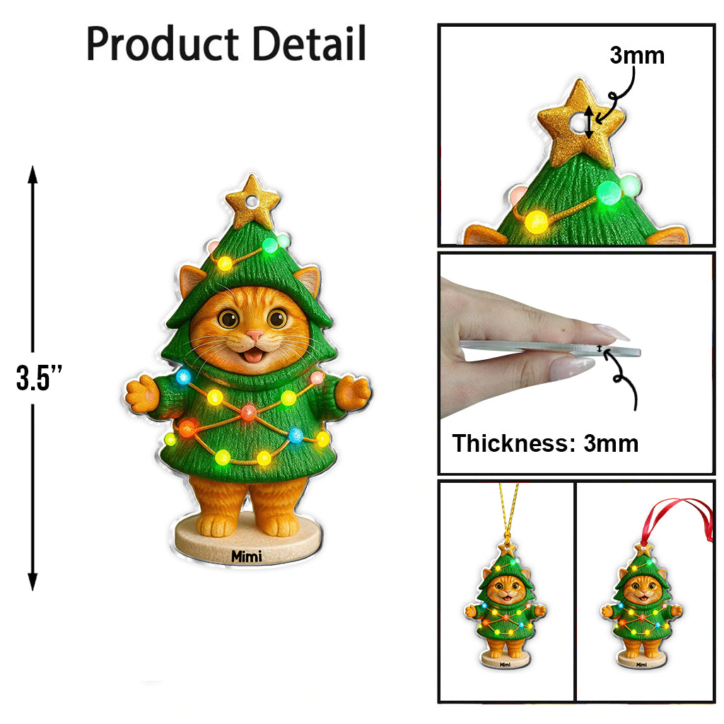 Pet Christmas - Personalized Dog Ornament