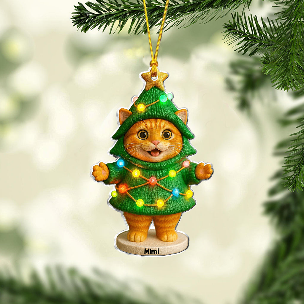 Pet Christmas - Personalized Dog Ornament