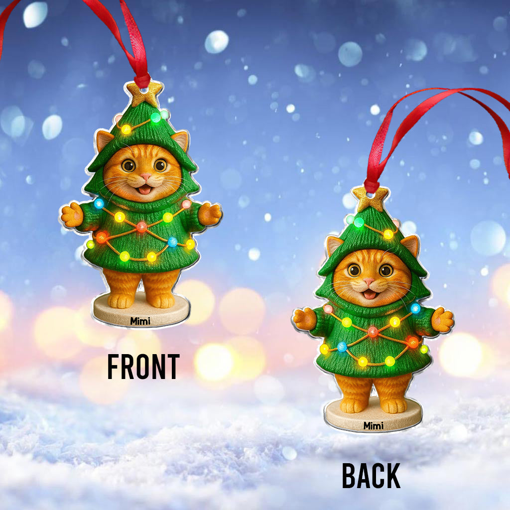 Pet Christmas - Personalized Dog Ornament