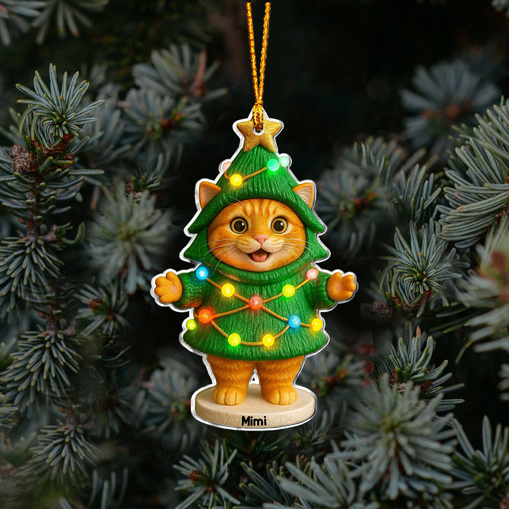 Pet Christmas - Personalized Dog Ornament