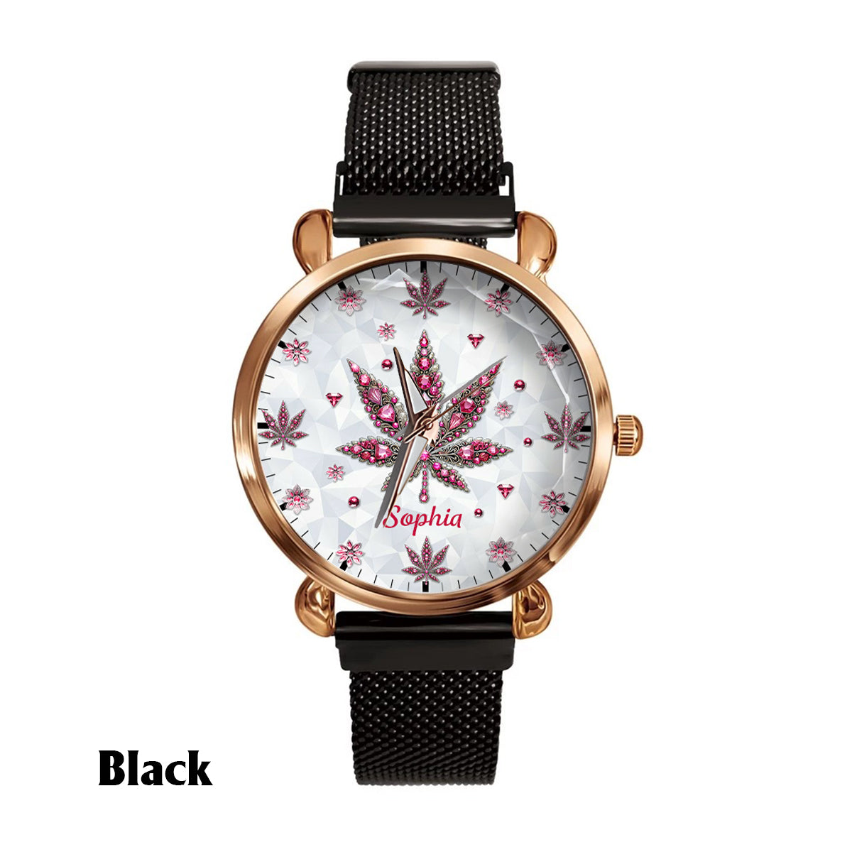 Stunning Leaf - Personalized Weed Women Hand Watch