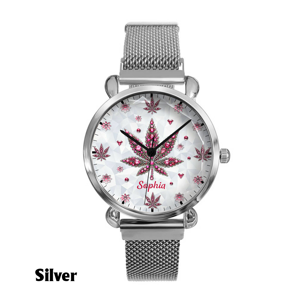 Stunning Leaf - Personalized Weed Women Hand Watch