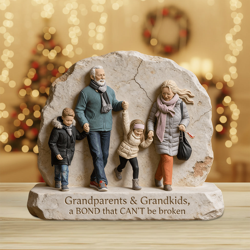 Gifts For Family Member - Personalized Family Custom Shaped Acrylic Plaque
