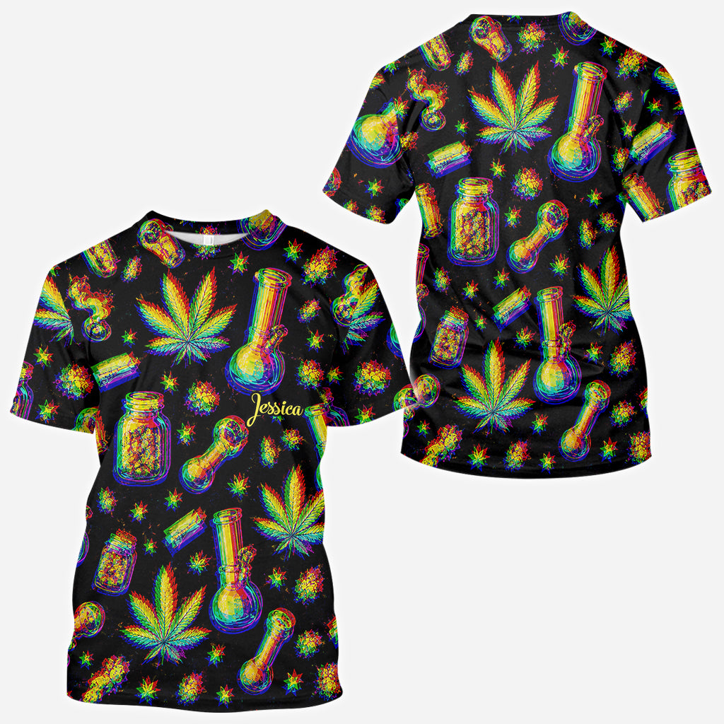 Stoned - Personalized Weed All Over Shirt
