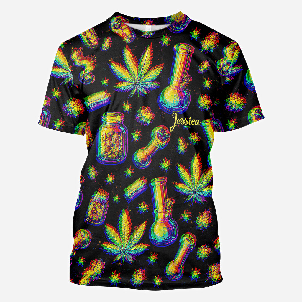 Stoned - Personalized Weed All Over Shirt