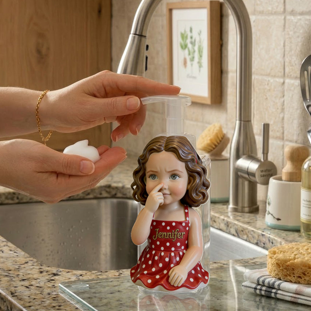 Custom Any Photo - Personalized Kid Soap Dispenser