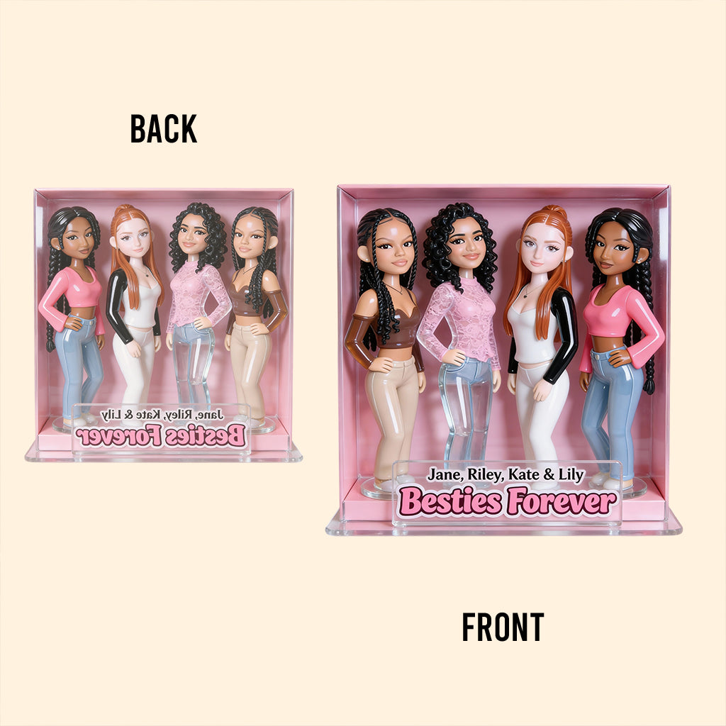 Custom Any Photo - Galentine Squad - Personalized Bestie Custom Shaped Acrylic Plaque