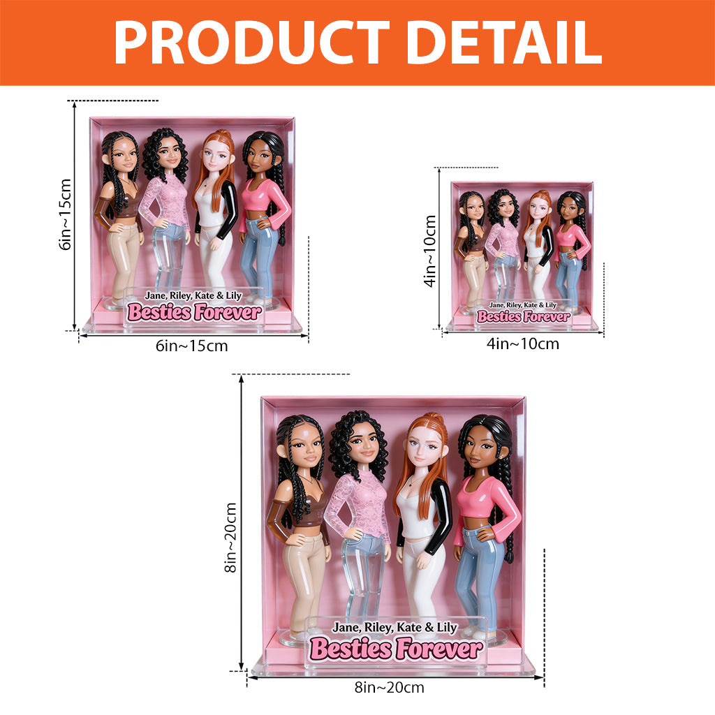 Custom Any Photo - Galentine Squad - Personalized Bestie Custom Shaped Acrylic Plaque