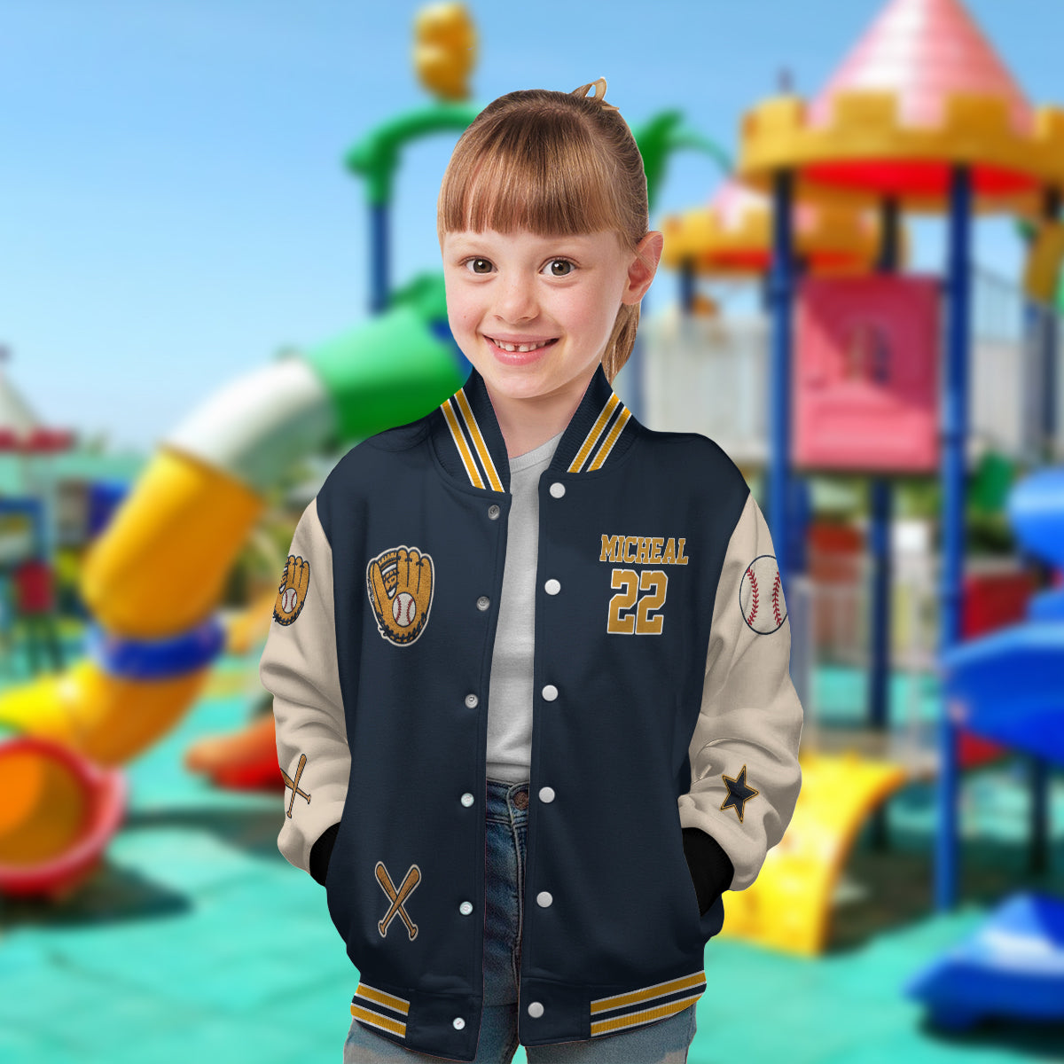 Baseball Champion - Personalized Baseball Varsity Jacket
