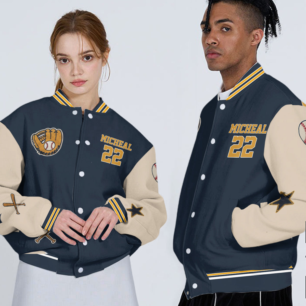 Baseball Champion - Personalized Baseball Varsity Jacket