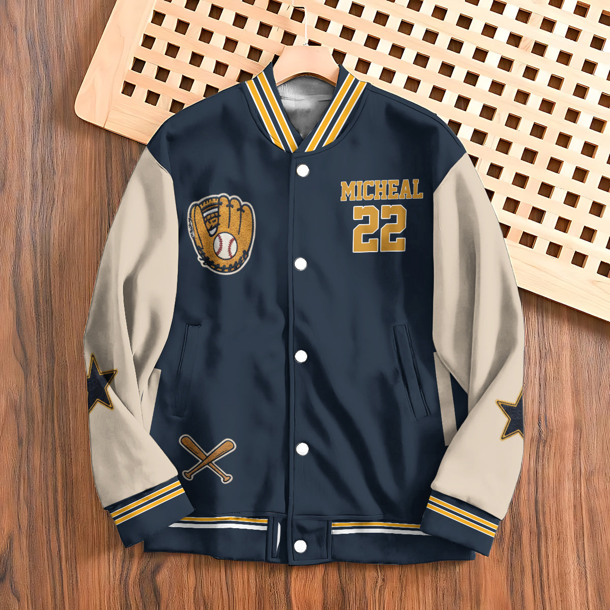Baseball Champion - Personalized Baseball Varsity Jacket