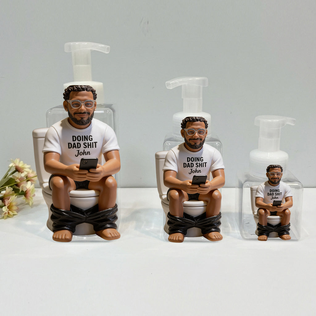 Faites le Sht de Papa - Support à Essuie-Tout Personnalisé & Distributeur de Savon